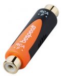 Adaptor Bespeco - SLAD300, 3,5 m - RCA, negru/portocaliu - 2t