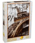Puzzle Gold Puzzle de 2000 piese - Turnul Eiffel, vintage - 1t