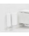Accesorii pentru toaleta Brabantia - MindSet, alb, 3 piese - 4t