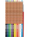 Creioane acuarele Maped Water Artist - 12 culori,  in cutie metalica	 - 2t