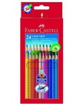 Creioane acuarela Faber-Castell Grip 2001 - 24 culori - 1t