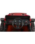 Jeep cu acumulator Moni - Fuego, rosu metalic - 7t