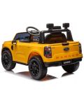 Mașinuță electrică jeep  Pinghu - Ford, galben - 6t