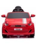Mașină cu acumulator Chipolino - Fiat 500, roșu - 2t
