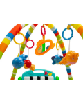 Saltea interactivă pentru gimnastică bebelușilor Caretero Toyz - Safari - 5t