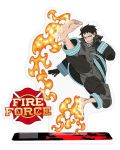 Figura acrilică ABYstyle Animație: Fire Force - Shinra - 1t