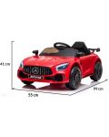 Mașinuță electrică Moni Toys - Mercedes AMG GTR, roșu - 10t