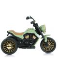 Motocicletă electrică pentru copii  Chipolino - Enduro, verde - 3t