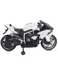 Motocicleta cu acumulator Moni - Ninja Duo, alba - 7t