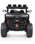 Jeep cu acumulator Moni - Beast, alb - 4t