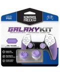 Accesoriu KontrolFreek - Galaxy Kit, Performance Grips + Performance Thumbsticks, mov (PS5) - 1t