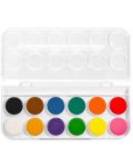 Acuarela Deli Color Emotion - EC15-12, 12 culori + pensula - 2t
