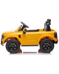 Mașinuță electrică jeep  Pinghu - Ford, galben - 4t