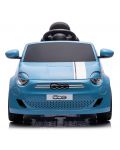 Mașină cu acumulator Chipolino - Fiat 500, albastru - 2t