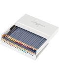Creioane acuarelabile Faber-Castell Goldfaber Aqua - Set Studio, 38 culori - 2t