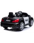 Mașină reîncărcabilă KikkaBoo - Licențiat Mercedes Benz SL500 Police, negru - 5t