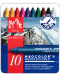 Pasteluri de acuarela Caran d'Ache Neocolor II - 10 culori - 1t