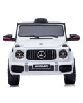 Mașina cu acumulator pentru copii Chipolino - Mercedes G63 AMG, alb - 2t