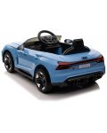 Mașină cu baterii Moni - Audi RS e-tron, albastru - 4t