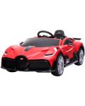 Mașină cu acumulator KikkaBoo - Licensed Bugatti Divo, roșu - 1t