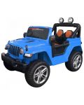 Jeep cu acumulator Ocie SPEED 12V - Albastru, cu telecomanda	 - 1t