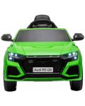 Masina cu baterie KikkaBoo -  Licensed Audi RSQ8, Green SP 	 - 2t