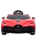 Mașină cu acumulator KikkaBoo - Licensed Bugatti Divo, roșu - 2t