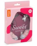 Accesorii pentru păpuși Orange Toys Sweet Sisters - Adidași, snood și ochelari roz - 2t