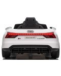 Mașină cu baterii Moni - Audi RS e-tron, alb  - 3t