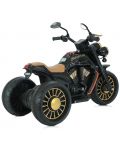 Motocicletă electrică pentru copii  Chipolino - Enduro, negru - 5t