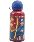 Sticlă din aluminiu Stor - Avengers, 400 ml - 1t