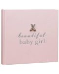 Album foto cu decoratie argintata Widdop - Bambino, Beautiful baby girl - 1t