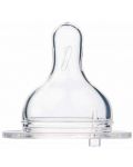 Tetina din silicon pentru sticla cu gat larg Canpol - EasyStart, pentru nou-nascuti - 1t