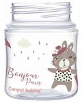 Biberon anticolici Canpol Easy Start - Bonjour Paris, roz, 120 ml - 2t