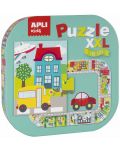 Puzzle pentru copii APLI Kids de 20 XXL piese - Oras - 1t