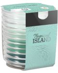 Lumânare parfumată Bispol Aura - Tropical Island, 130 g - 1t