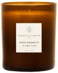 Lumânare parfumată Essential Parfums - Rose Magnetic by Sophie Labbé, 270 g - 1t