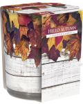 Lumânare parfumată Bispol Aura - Hello Autumn, 120 g - 1t