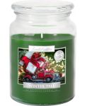 Lumânare parfumată Bispol Premium - Winter Tree, 500 g - 1t