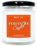Lumanare parfumata cu mesaj Next Lit Fortune Candle - Fragrant Five, in engleza - 1t