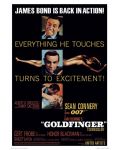 Tablou Art Print Pyramid Movies: James Bond - Goldfinger Excitement - 1t