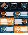 Etichete scolare Ars Una Roar of the Tiger - 18 bucati - 1t