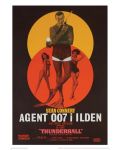 Tablou Art Print Pyramid Movies: James Bond - Thunderball – Danish - 1t