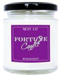 Lumanare parfumata cu mesaj Next Lit Fortune Candle - Bush Bouquet, in engleza - 1t