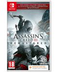 Assassin's Creed III Remastered + All Solo DLC & Assassin's Creed Liberation - cod in cutie (Nintendo Switch) - 1t