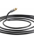 Cablu audio QED - Performance Subwoofer, RCA/RCA M/M, 6 m, negru - 4t