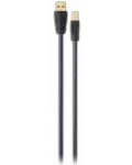 Cablu audio QED - Performance Graphite, USB-A/USB-B M/M, 1.5m, negru - 2t