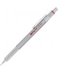 Creion automat Rotring 600 - 0,7 mm, argintiu - 1t
