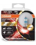 Becuri auto Osram - H7, 64210NB200, Night Breaker - 1t