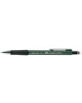 Creion automat Faber-Castell Grip - 0.5 mm, verde - 1t